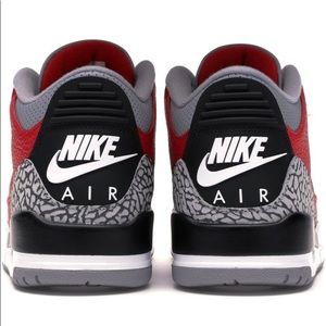 Jordan retro 3 fire red Unite